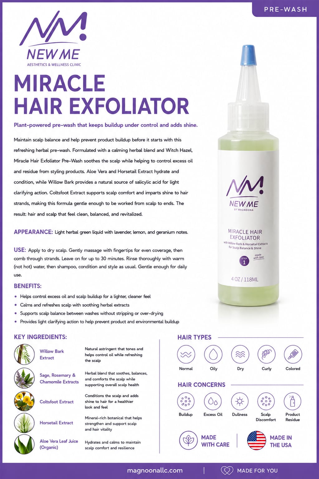 Miracle Hair Exfoliator | Step 1